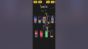 Water Sort Puzzle Level 75 WalkThrough Solution Gameplay | Fazie Gamer