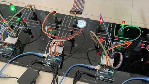 ชุดเรียนรู้+ชุดทดลอง ควบคุมไฟจราจร Traffic Light Control-4KitSet V2