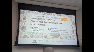 Symposium Knowledge Graphs for Plant and Microbiome Multiomics - 14th October 2025