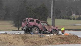 Serious single vehicle crash seriously injuries two men Highway 27 at Lee Clarkson Road