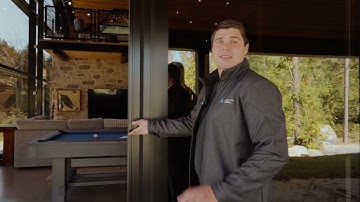 The "Invisible" Mosquito Screen for Large Glass Doors