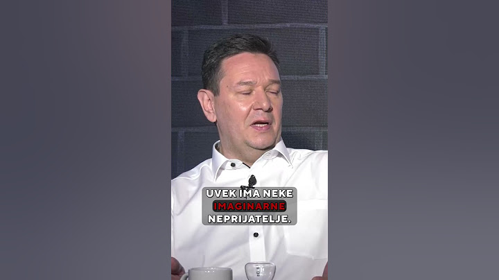 Nemanja Šarović - Vučić uvek ima neke imaginarne neprijatelje!
