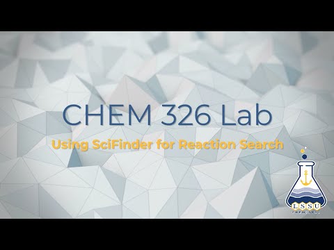 SciFinder total synthesis tutorial