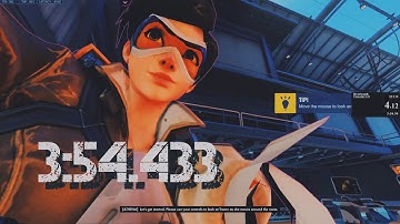 【Overwatch: Tutorial】𝙎𝙥𝙚𝙚𝙙𝙧𝙪𝙣 𝙞𝙣 3:54.433 (𝙁𝙤𝙧𝙢𝙚𝙧 𝙒𝙤𝙧𝙡𝙙 𝙍𝙚𝙘𝙤𝙧𝙙)
