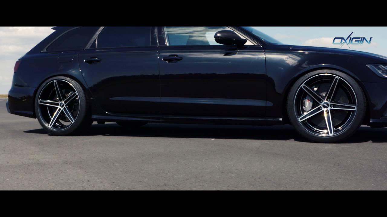 Oxigin 18 Concave Wheels on Audi RS6 - YouTube