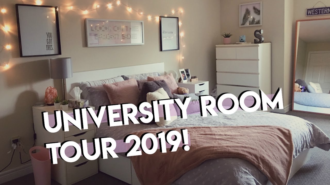 WESTERN UNIVERSITY ROOM TOUR!! | College Room Tour/Apartment - YouTube
