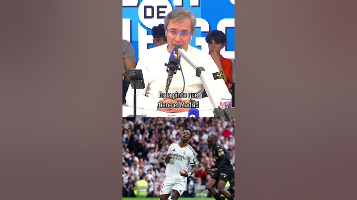 Estos son los grandes señalados de Paco González tras la derrota del Real Madrid contra el Valencia