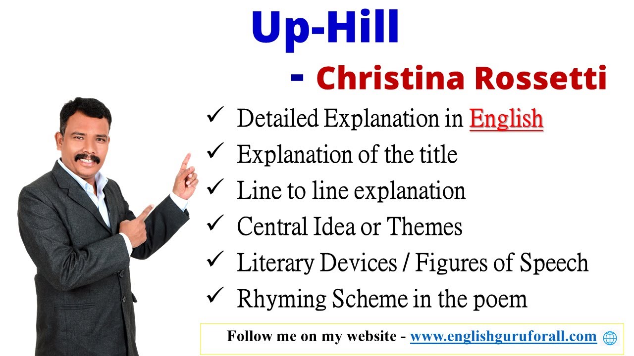 4. Analysis of Rossetti's  Up-Hill # Detailed Analysis #Critical Analysis