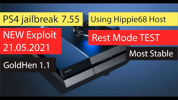 PS4 Jailbreak 7.55 Hippie68 Experimental Host | NEW Exploit 21.05.2021 | Most Stable