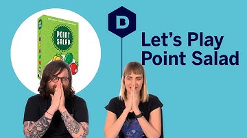 Point Salad board game playthrough - THE RACE IS ONION (Let