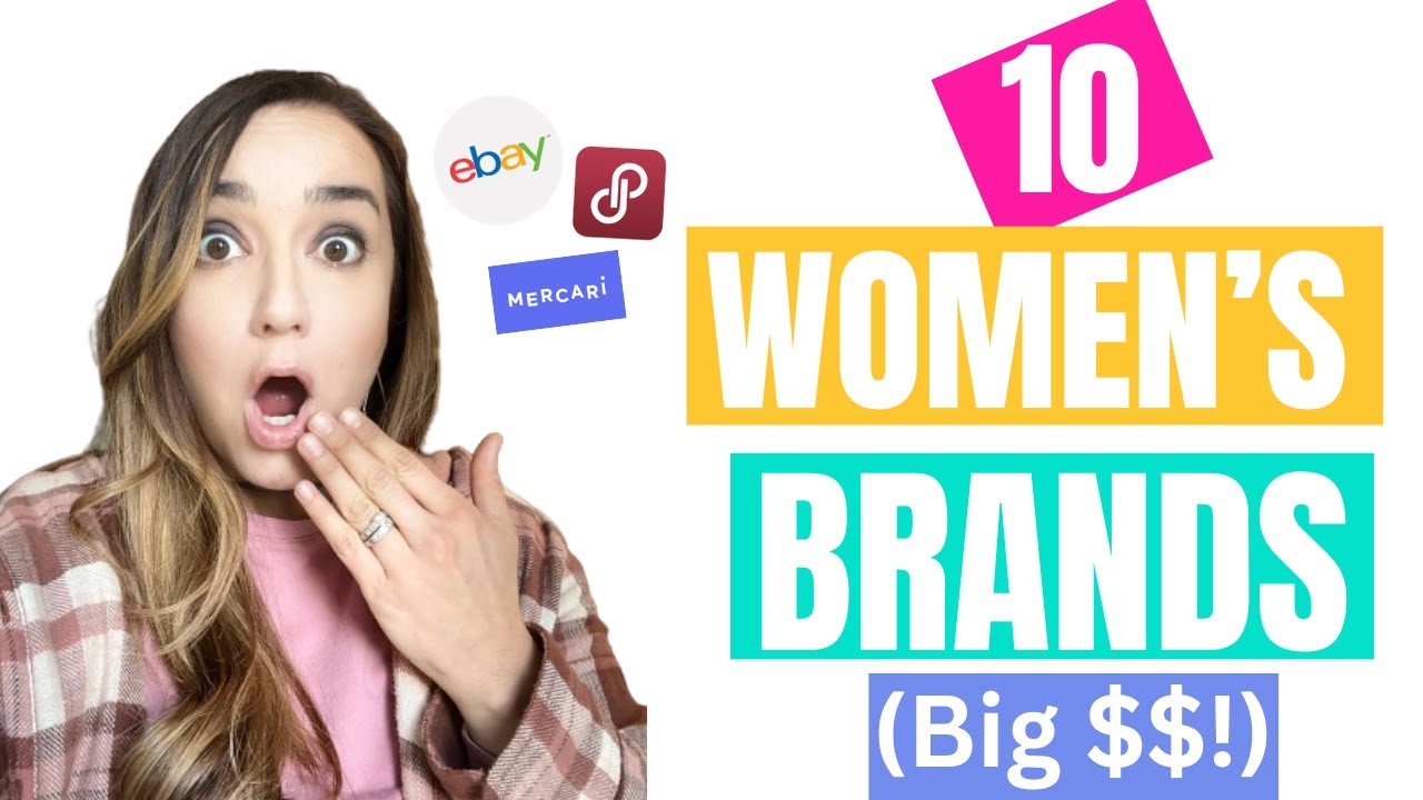 Top 50 Womens Clothing Brands to Sell on  for Profit 