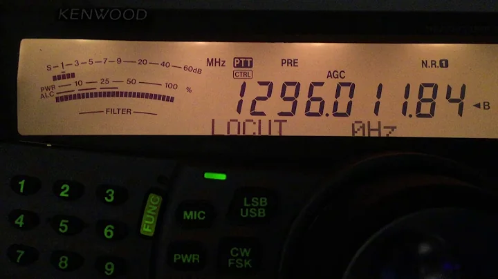 IZ1BPN 23cm EME SSB Funtest 27.01.2018 @ DJ3JJ