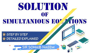 business maths, icom, ch#3, simultaneous equations, exercise 3.4