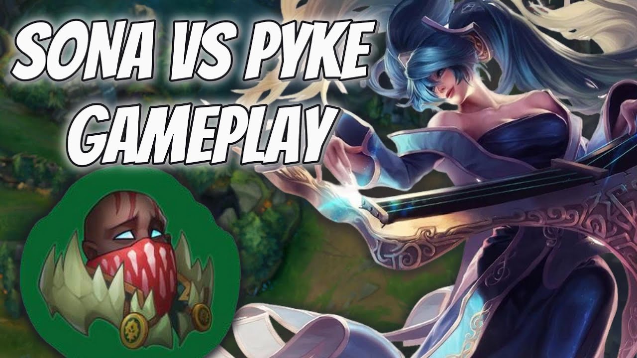 SONA IS OP! Master Sona vs Pyke ૮ • ﻌ - ა