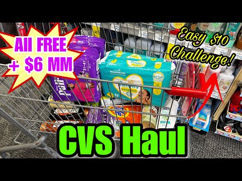 CVS Haul – All FREE + $6 MM| Diapers for $1.49 | Easy $10 Challenge this week! 2/26-3/4/23