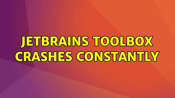 Ubuntu: JetBrains Toolbox crashes constantly