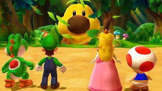 Mario Party 9 Boss Rush - Yoshi Vs Luigi Vs Peach Vs Toad| Cartoonsmee