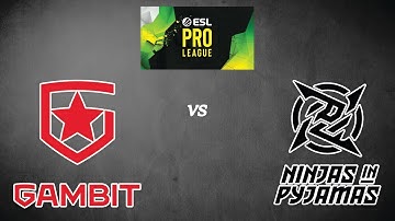 NIP vs. Gambit - ESL Pro League Season 14 - Group D