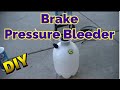 How to Make a Brake Fluid pressure bleeder flush GM Chevy Silverado Bleed Brakes Fluid DIY