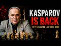 Kasparov RETURNS and DESTROYS a 2700 GM! 😱 | Saint Louis Blitz 2017 | Chess Game Review