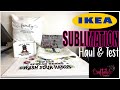 IKEA SUBLIMATION HAUL | SUBLIMATE BATH MATS, RUGS, STORAGE BINS, BLANKETS & PILLOWS