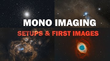 Stepping slowly into MONO Astrophotography with the 2600MM & 183MM