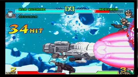 Marvel vs Capcom (PSone): War Machine 88 Hit Combo