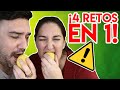 ⚠️ ¡NUNCA HAGAS ESTO! 4 RETOS EXTREMOS en 1 SÓLO VÍDEO | ¡EL CASTIGO es LO PEOR!