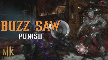 Mortal Kombat 11 Ultimate - Punishing Buzz Saw (ALL Characters)