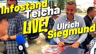 LIVE ❗️ Ulrich Siegmund 🇩🇪 AfD Teicha Infostand Florian Schröder Landtagswahl Vision 2026 LIVE ❗️ Ulrich Siegmund 🇩🇪 AfD Teicha Infostand Florian Schröder Landtagswahl Vision 2026