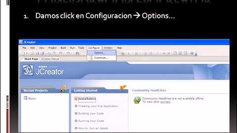 TUTORIAL JCREATOR 2009