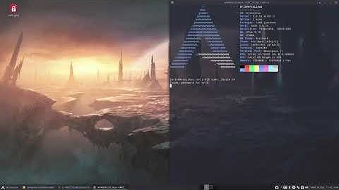 ArcoLinux : 1641 Carli 9 creation - step 2 - building and changing mkarchiso to be more verbose