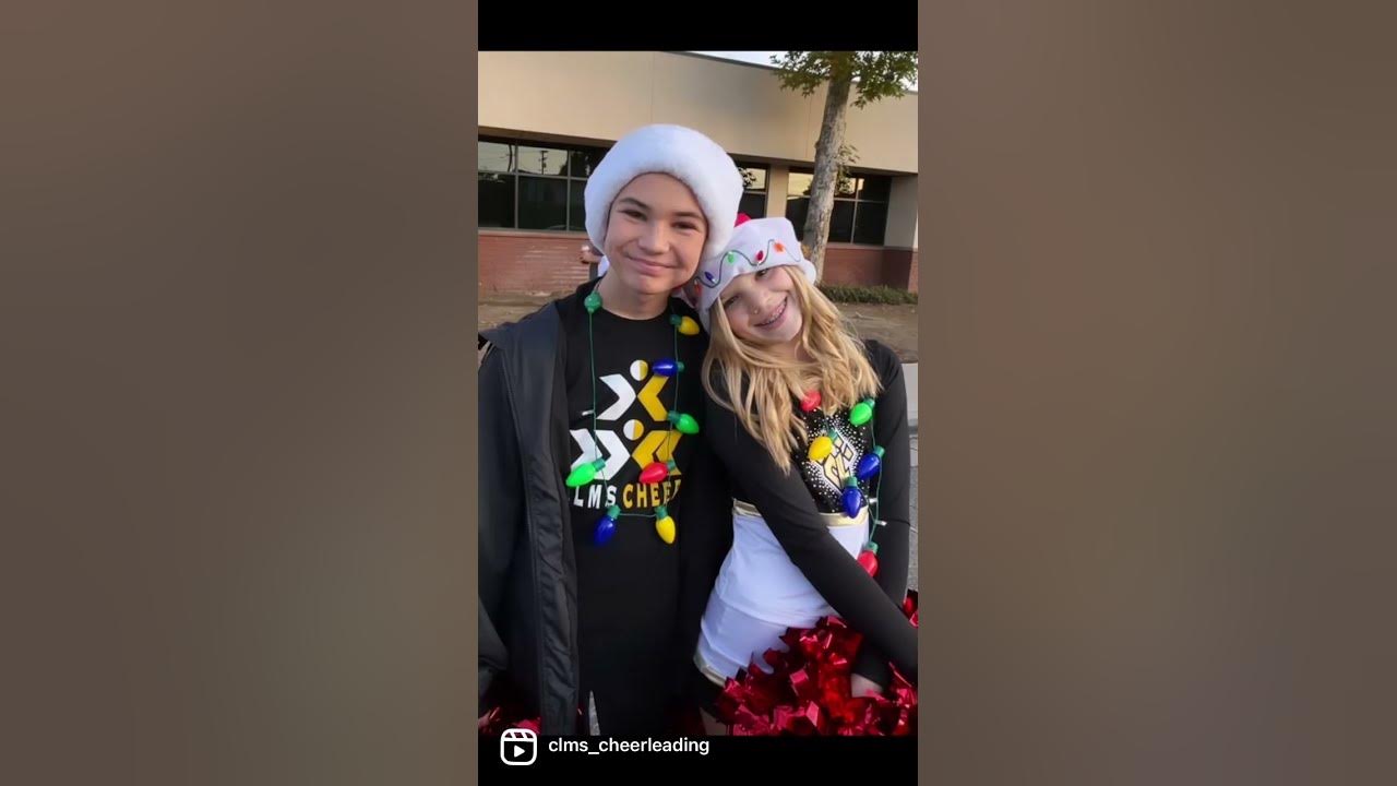 CLMS Cheer at the Lake Elsinore Christmas Parade, Dec 2022 YouTube