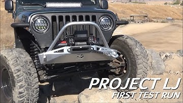 Jeep Wrangler Unlimited LJ TJ Off Road Test - Project LJ