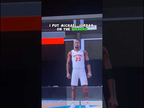 MICHAEL JORDAN ON THE PISTONS