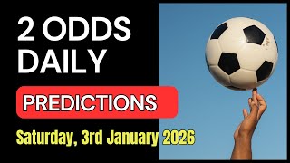 2 ODDS Daily Predictions | Rollover Football Betting Tips | 3rd January 2026 screenshot 5