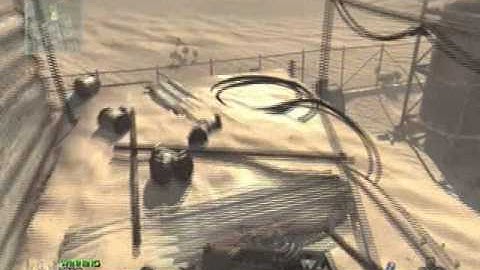 mw2 1v1 quick scope and capture card text (with music)