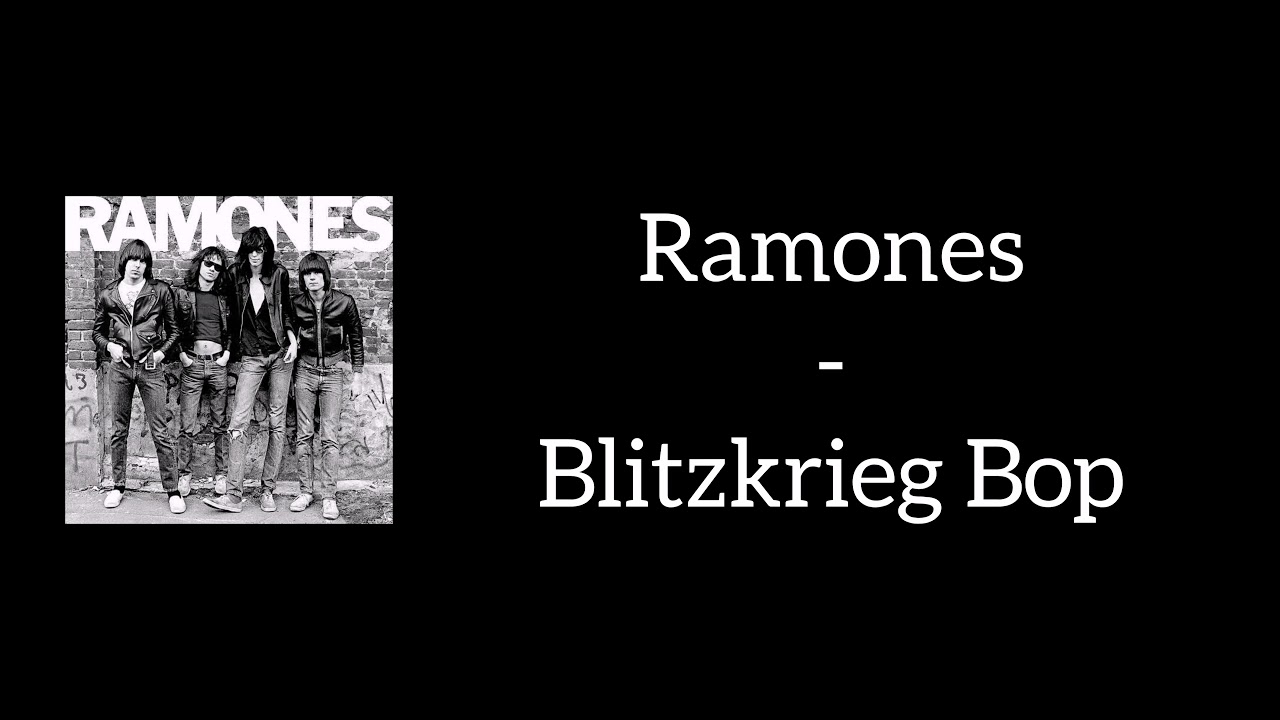 Ramones - Blitzkrieg Bop (Lyrics)