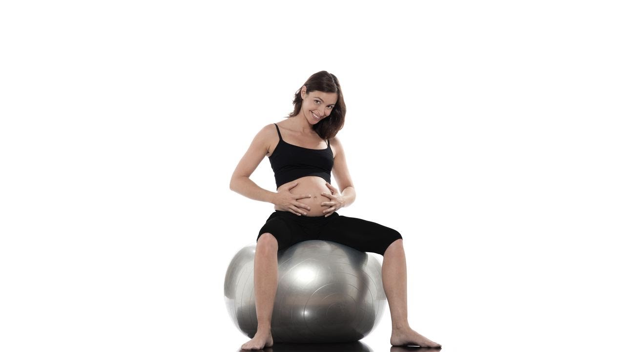 How to Use a Birthing Ball During Pregnancy - Onlymyhealth.com - YouTube