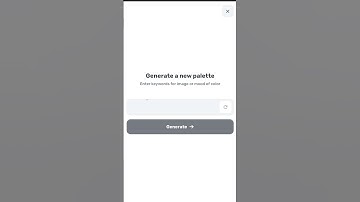 Creating the perfect color palette has never been easier! #shortvideo #shortvideo