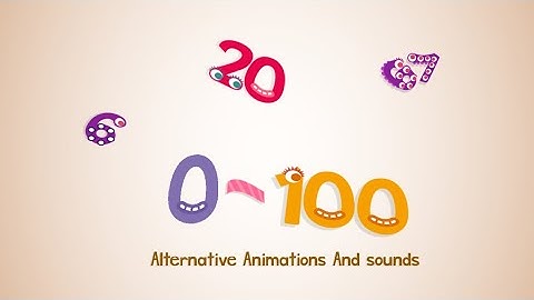 Endless Numbers Alternative Animations And Sounds 0-100