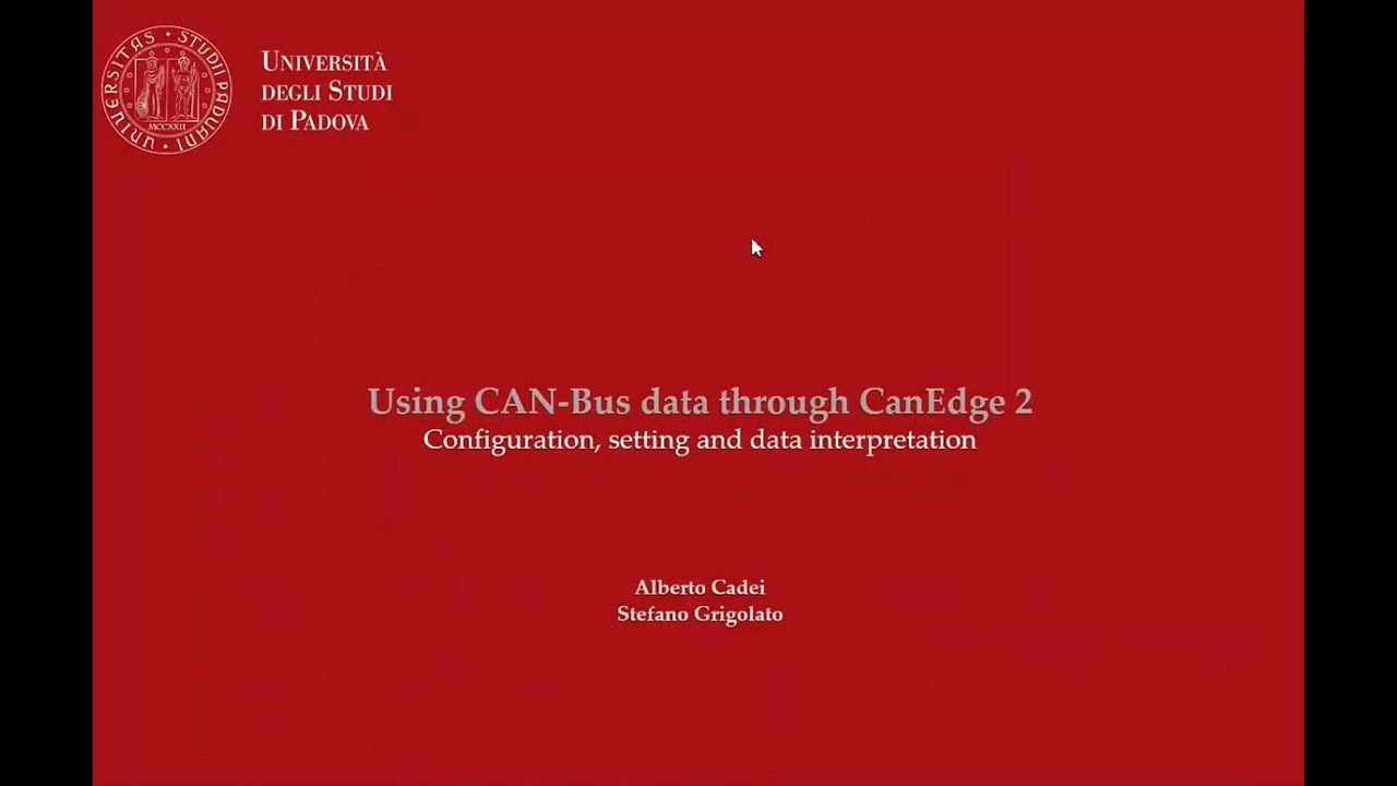 SU-FOR First Thursday - Unlocking CANBUS data to understand fuel burn and carbon emissions