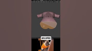 Normal Vs Pro Artist || Making A Cloth Simulation Using Cloth Physics In Blender