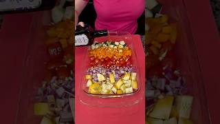 Easy & Healthy One Pan Dinner!  #cooking #healthyrecipes