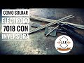 COMO SOLDAR ELECTRODO 7018 CON INVERSORA - PRUEBAS DE SOLDADURA