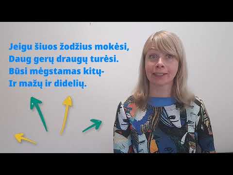 Video: Kuris iš šių straipsnių dažnai vadinamas mandagumo sąlyga?