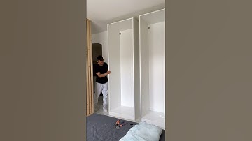 IKEA PAX WARDROBE | How to connect