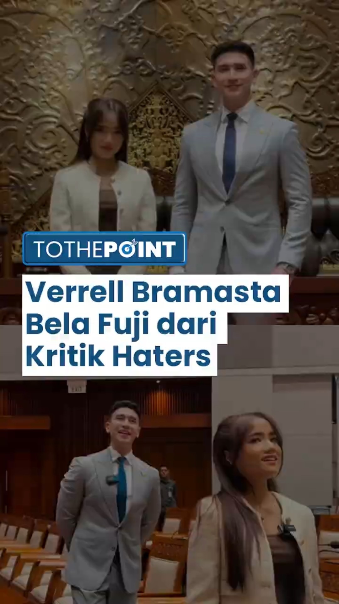 Verrell Bela Fuji dari Haters seusai Konten di Gedung DPR Viral: Kritik Boleh, Ngatain Jangan Dong!