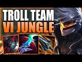 This is how you can easily hard carry troll teams with vi jungle  gameplay guide league of legends