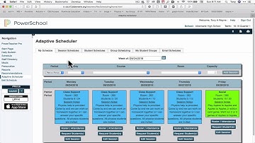 Adaptive Scheduler Checking Student Schedules